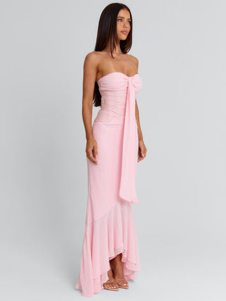 Women's Bella Maxi Dress Light Pink in Size Medium by Outcast Women's Bella Maxi Dress Light Pink in Size Medium by Outcast