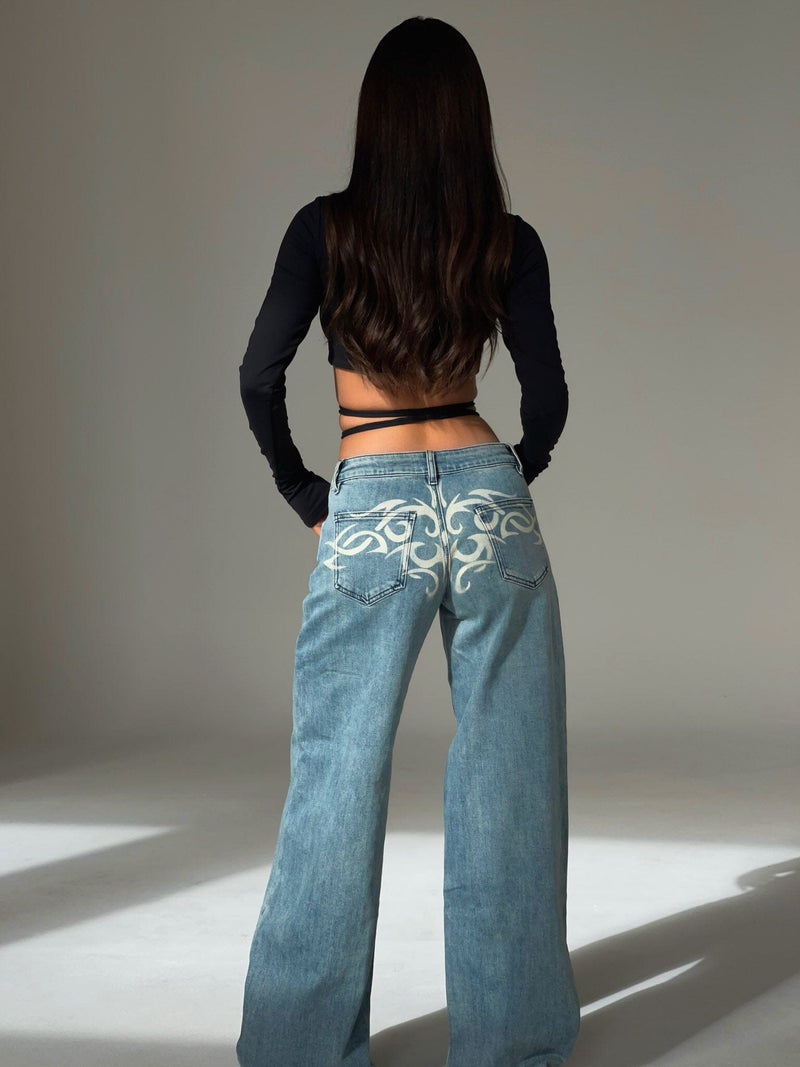 ANAIS JEANS BLUE DENIM Pants 