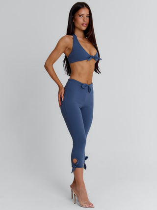 BLAIRE CAPRI PANTS STEEL Pants 