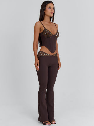 BLAKELY PANTS BROWN Pants 
