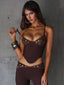 BLAKELY CORSET TOP BROWN Corset 