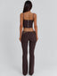 BLAKELY CORSET TOP BROWN Corset 