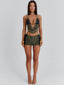 BRAIDY SHORTS KHAKI Shorts 