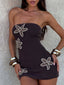 BRIA MINI DRESS BROWN Mini Dress 