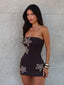 BRIA MINI DRESS BROWN Mini Dress 