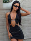 BRIDIE MINI DRESS BLACK Mini Dress 
