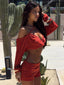 BRIELA CROP TOP RUST Crop Top 