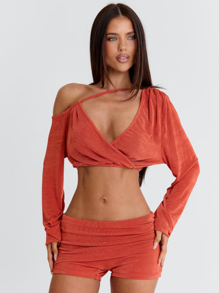 BRIELA CROP TOP RUST Crop Top 