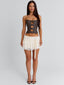 BRIELLIE MINI SKIRT IVORY Mini Skirt 
