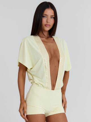 BROOK PLAYSUIT BABY YELLOW Playsuit 
