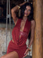 BRYNLEE MINI DRESS ORANGE Mini Dress 