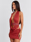 BRYNLEE MINI DRESS ORANGE Mini Dress 