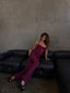 CAITRIONA JUMPSUIT BURGUNDY Jumpsuit 