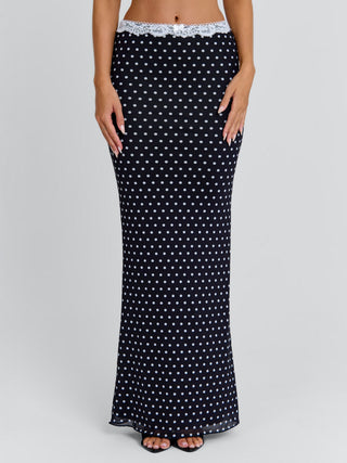 CALI MAXI SKIRT POLKA DOT Maxi Skirt 