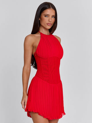 CALLA MINI DRESS RED Mini Dress 
