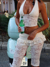 CAMEO TOP CREAM Crop Top 
