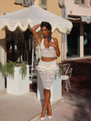 CAMEO TOP CREAM Crop Top 