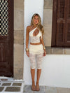 CAMEO TOP CREAM Crop Top 