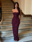 CARLO MAXI DRESS DARK MAUVE Maxi Dress 