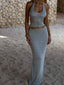 CARMEN MAXI DRESS SILVER Maxi Dress 