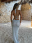 CARMEN MAXI DRESS SILVER Maxi Dress 