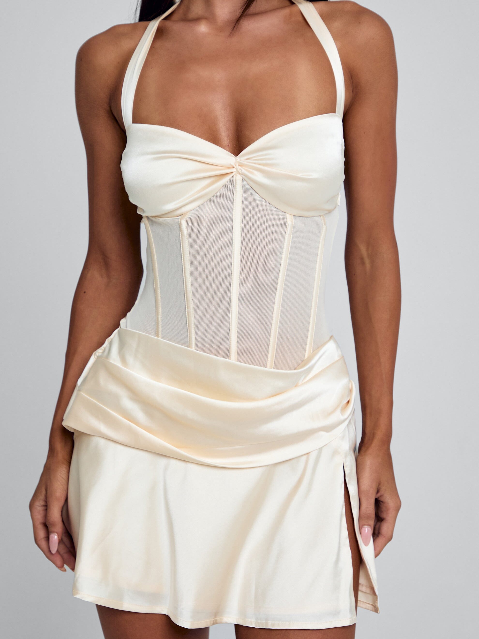 Carmin Mini Dress Ivory | Outcast US – Outcast USA