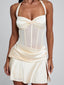 CARMIN MINI DRESS IVORY Mini Dress 