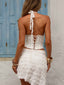CASANDA TOP WHITE Crop Top 