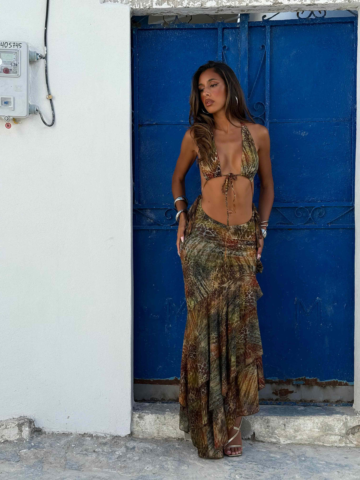 CASI MAXI DRESS CALILE – Outcast USA