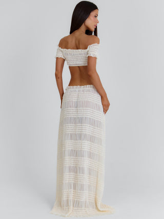 CASSIDEE CROP TOP CREAM Crop Top 