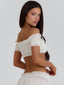 CASSIDEE CROP TOP CREAM Crop Top 