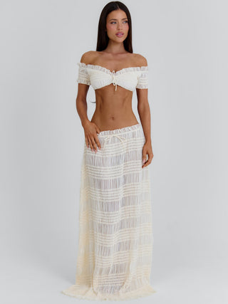 CASSIDEE CROP TOP CREAM Crop Top 