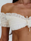 CASSIDEE CROP TOP CREAM Crop Top 