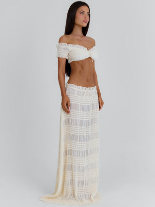 CASSIDEE CROP TOP CREAM Crop Top 