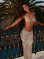 CATERINA MAXI DRESS IRIDESCENT PEARL Maxi Dress 