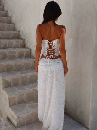 CATHERINE CORSET TOP IVORY Corset Top 