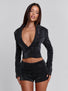 CELENE JACKET BLACK SPARKLE Jacket 