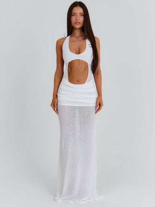 CHER MAXI DRESS WHITE Maxi Dress 