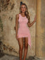 CHLOEEZ MINI DRESS DUSTY PINK Mini Dress 