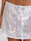 CHLOEY MINI SKIRT WHITE Mini Skirt 