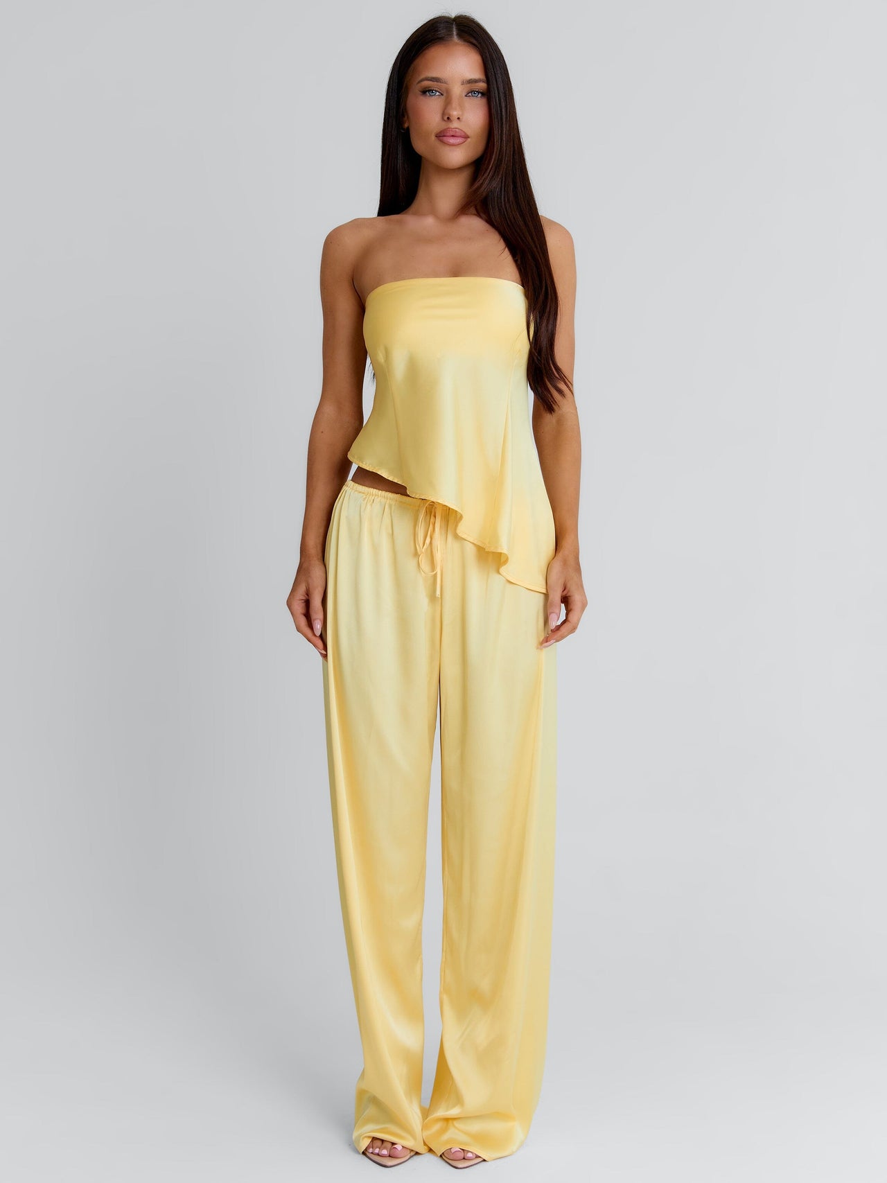 'Women''s Clovelly Satin Pants Yellow in Size XS by Outcast'