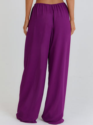 CLOVELLY PANT PLUM Pants 