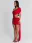 COLLINA MINI SKIRT RED Mini Skirt 