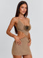 COPENHAGEN MINI DRESS TAUPE Mini Dress 