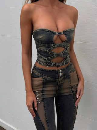 COVEN TOP VINTAGE WASH Tops 