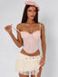 BRIELLIE MINI SKIRT IVORY Mini Skirt 