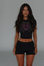 MANEATER TEE BLACK Baby Tee 
