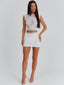 DANII MINI DRESS WHITE Mini Dress 
