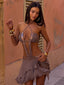 DARLA MINI DRESS BROWN Mini Dress 