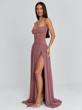 Dee Maxi Dress Mauve | Outcast US Outcast USA Dee Maxi Dress Mauve | Outcast US Outcast USA